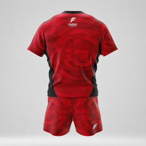 Tenue de rugby professionnelle personnalisée pour hommes, maillot de rugby respirant par sublimation, ensembles durables à séchage rapide, vêtements de sport pour entraînement d'équipe - Product Image 2