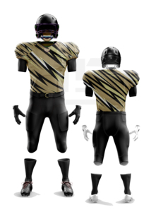 American Football Custom Team Name Printed 100% Cotton <b>Shirts</b> & Tops for Unisex Adults - Product Image 3