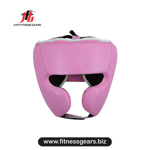 Just Fitness Gears PU Boxing <b>Head</b> Guard Lace-Up for Adults Martial Arts <b>Training</b> - Product Image 3