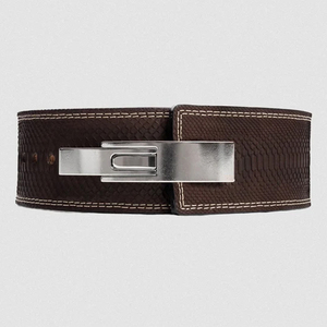Ceinture à levier réglable en cuir de vachette pour la musculation et l'entraînement en salle de sport – Approvisionnement direct usine - Product Image 1