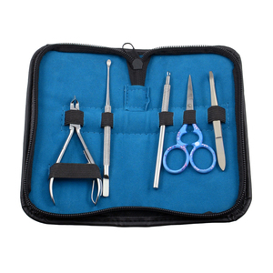 High Quality Professional 5 1 Stainless Steel <b>Nail</b> Clipper Set Manicure Pedicure Portable Beauty Tools <b>Kit</b> Cuticle Tweezer for - Product Image 1