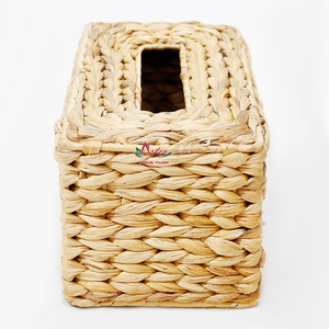 Caja de pañuelos rectangular de lujo moderna hecha a mano Artex Dong Thap para el hogar y accesorios de baño - Product Image 4