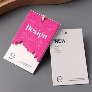 Custom Logo Clothing <b>Tag</b> High-End Net Red Wind Listing for Women's Store General Trademark Custom-Made High-Level Sensation Card - Product Image 4