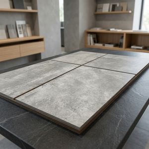 Baldosas de Porcelana para Exteriores de Alta Resistencia de 20 mm de Grosor, 600x900 mm y 600x600 mm, Color Gris, para Pavimento de Estacionamiento - Product Image 4