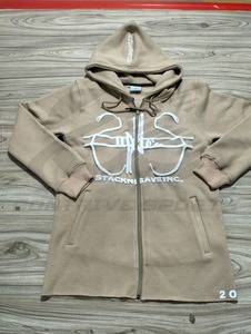 Sweat-shirt à capuche zippé pour homme en coton épais, style streetwear, avec impression en relief motif araignée, coupe oversize, vente en gros directe fabricant - Product Image 2