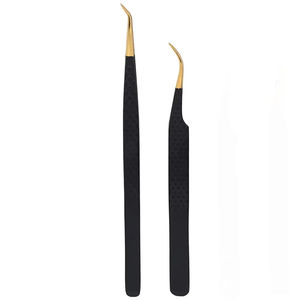 Pinzas para Pestañas MAHFOOZ INSTRUMENTS con Punta Suave de Acero Inoxidable de Alta Calidad, Antiestáticas, con Logotipo Personalizado, Duraderas para Uso en Salón - Product Image 6