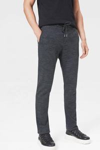 กางเกงวอร์มผ้าฝ้าย100% กันน้ำสำหรับผู้ชายกางเกงวิ่งบุนวมแบบมีซิปเป็นมิตรกับสิ่งแวดล้อมอากาศหนาวรัดรูป - Product Image 3