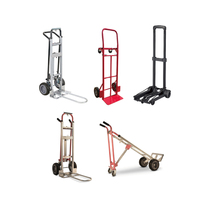 Chariot à main industriel et chariot à roulettes pour ciment avec cadre en acier et pneu gonflable - Personnalisable OEM pour le shopping et l'utilisation d'outils