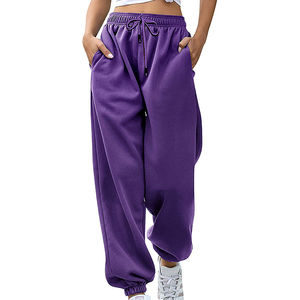 Vêtements de sport, ensemble de jogging, pantalon baggy pour femmes avec poches, pantalon cargo en tricot hip-hop pour filles, vêtements pour femmes - Product Image 4