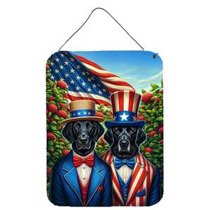 All American Flat-Coated Retriever Wall <b>Door</b> Hanging Prints Aluminum Metal Sign for Kitchen Home <b>Decor</b> <b>Front</b> <b>Door</b> Plaque 12x16 - Product Image 1