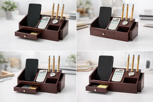 Premium <b>Solid</b> <b>Wood</b> <b>Table</b> <b>Top</b> with Personalized Printing for Office & Home Use-Celebrate Mother's Day & Christmas - Product Image 2