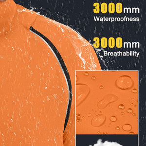 Chaqueta Impermeable de Primera Calidad, Ligera, Transpirable, de Secado Rápido, Ecológica, con Capucha, Cortavientos, para Hombre, de Lona y Softshell - Product Image 4