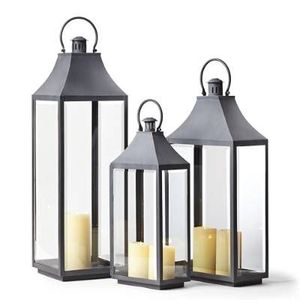 Farol de Metal de Lujo para Velas, Centro de Mesa Decorativo para Bodas, Fiestas, Hogar, Jardín, Patio, Exhibición Elegante - Product Image 1