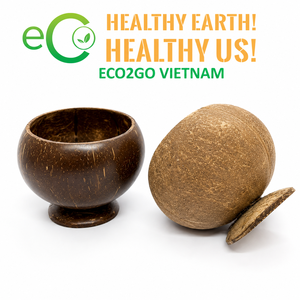 Premium Natural <b>Coconut</b> Shell Bowls Handmade Polished with Organic <b>Coconut</b> Oil Custom Logo Eco-Friendly Sustainable Tableware - Product Image 2