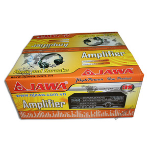 กล่องบรรจุภัณฑ์ลูกฟูกพิมพ์หลายสี, กล่องลูกฟูกพิมพ์ 4 สีบรรจุเครื่องขยายเสียงและอุปกรณ์อิเล็กทรอนิกส์ - Product Image 1