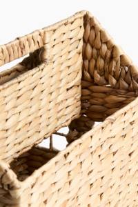 Panier en jacinthe d'eau tressé en forme de maison, fait main, panier de rangement, vente en gros, écologique, fabriqué au Vietnam - Product Image 6