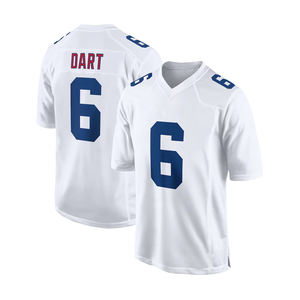 Nouveau Maillot de Football Homme 2026 – Vente Flash – 6 Jaxson Dart 44 Cam Skattebo – Maillot Tendance New York – T-shirt de Sport Cousu Haute Qualité - Product Image 4