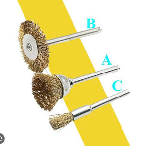 ODM OEM 304 Tipo de disco de acero inoxidable Cepillo Industrial/Función de bricolaje para limpiar superficies moldeadoras Artesanías de madera - Product Image 5