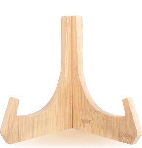 Support à assiettes en bois, porte-ustensiles, organisateur de cuisine, étagère de rangement, porte-plats en bois, meilleur prix - Product Image 5