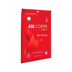 JK เครื่องถ่ายเอกสารอเนกประสงค์สีขาวสูง80gsm A4สำหรับการพิมพ์ระดับมืออาชีพและใช้ในสำนักงานทุกวัน - Product Image 1