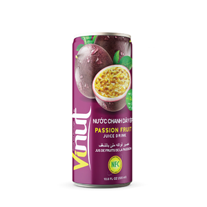 Pour VINUT 250ml jus de fruits et légumes de la passion faible en calories et faible en sucre échantillon gratuit OEM/ODM marque privée fournisseurs en gros - Product Image 1
