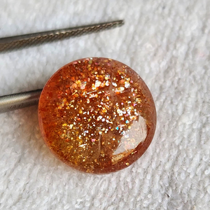 Piedras Preciosas de Cabujón de Piedra Solar Natural, Redondas, de Alta Calidad, 100% Naturales, con un Brillo Intenso y Espectacular - Product Image 4