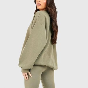 Sweat-shirts et hoodies décontractés pour femmes de haute qualité, vente en gros, couleur, taille, style, logo personnalisés, ODM - Product Image 2