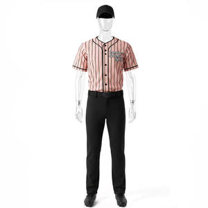 Uniforme de baseball de dernière génération, nouveau style, qualité supérieure, couleur unie, en vente en ligne - Product Image 1