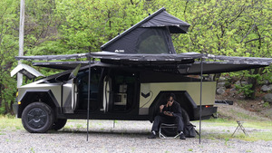 กันสาด TRAP OVERLAND 180 ขนาด 2.5 เมตร กันสาดข้างรถสำหรับการเดินทางแบบ Overlanding ทดสอบการกันลม กันสาดสำหรับรถออฟโรด กันสาดแบบตั้งพื้นได้เอง สำหรับรถขับเคลื่อน 4 ล้อ รุ่น Heavy Duty - Product Image 5