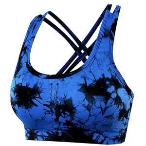 New Arrival High Quality <b>Women</b> <b>Back</b> Adjustable High Impact Fitness Yoga Bra Running Vest Workout Girls Tank Top Bra - Product Image 1