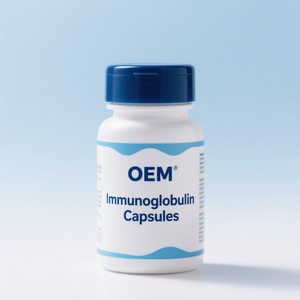 EM 면역글로불린 캡슐 소 초유(락톤페린 함유) 장 건강 및 면역 지원 호르몬 및 항생제 무첨가 - Product Image 1