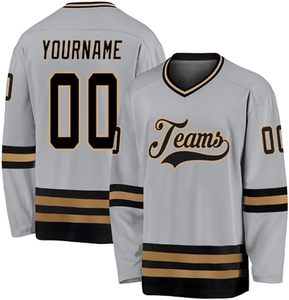 Jersey de Hockey sobre Hielo Personalizado, Ligero y de Talla Grande, Ropa Deportiva con Diseño Único - Product Image 3