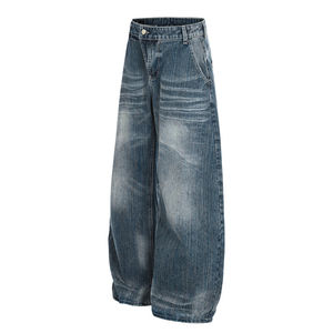 Jeans American Vintage de Invierno, Tejidos, Resistentes al Viento, Ecológicos, Transpirables, de Cintura Media, Corte Recto, para Hombre y Mujer, Estilo Casual para Parejas - Product Image 4