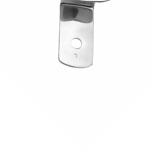 Plateaux d'empreinte dentaire manuels en acier inoxydable de qualité médicale pour dents supérieures et inférieures, certifiés CE ISO, instruments chirurgicaux - Product Image 6