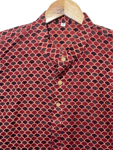 ชุดคุรตะแบบดั้งเดิมสำหรับผู้ชายแบบสั้น |   เสื้อแขนยาวผ้าฝ้าย |   ลายพิมพ์ดอกไม้แบบแฮนด์บล็อก |   ผ้าใยธรรมชาติที่ยั่งยืนในราคาที่สมเหตุสมผล - Product Image 2