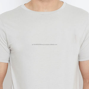 เสื้อยืดผู้ชายทรงเข้ารูป คุณภาพสูง ผ้าฝ้าย 100% สไตล์สตรีทแวร์ สวมใส่สบาย ระบายอากาศได้ดี - Product Image 5