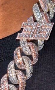 Best Selling Custom <b>Initial</b> Pendant <b>Necklace</b> Handcrafted Unique Letter Jewelry Her Moissanite 925 <b>Silver</b> Gold Plated Hip Hop - Product Image 5