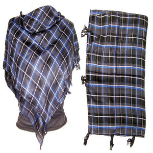 Summer Fashion Tassel Twill Check Scarf with Square Fringes Lightweight Soft <b>Wrap</b> <b>Shawl</b> Stylish Casual Beach Travel Neck - Product Image 1