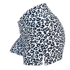 Custom Tights <b>Compression</b> Shorts Leopard Sublimation Print Sport Fitness Cross Waist Shorts Yoga <b>Leggings</b> for <b>Women</b> - Product Image 5