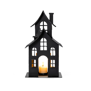 Nueva Tendencia: Casa de Campo Metálica Decorativa para Exhibición en Calle o Casa, Estilo Casa Embrujada, para Navidad, Venta al por Mayor - Product Image 5