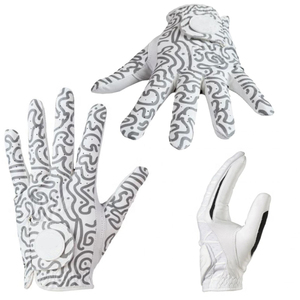 High Quality Golf <b>Gloves</b> Custom Logo Soft and <b>Thin</b> Goatskin Golf <b>Gloves</b> Durable for Left Hand for Sports - Product Image 4