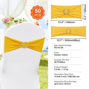 Fasce Elastiche in Spandex per Sedie con Fibbia, Coprisedie Elastici per Matrimoni e Ristoranti - Product Image 4