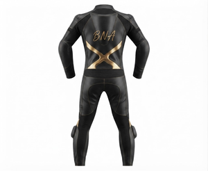 Custom Made Premium Leather MotoCP Racing 1Pc Suit Jumpsuit/Traje Riding Gear With Hump Level 2 CE Made To Measure - Product Image 2