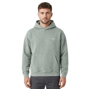 Sudaderas Lisas con Capucha de Algodón y Forro Polar, Estilo Oversize, Streetwear, con Logo Personalizado, Ajuste Holgado, Sudaderas con Marca Personalizada, Venta al por Mayor, Suministro a Granel - Product Image 1