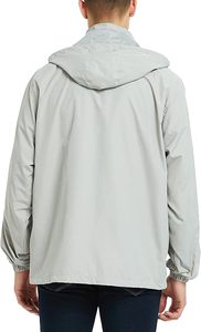 Waterproof Hooded Windbreaker Casual Outerwear Streetwear Color Block Windbreaker Jacket Packable Windbreaker Jacket For Travel - Product Image 6