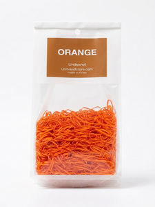[Fabriqué en Corée] Élastiques à cheveux en TPU 150g 300g 500g Pack Bandes en caoutchouc non toxiques Haute élasticité (Certifié KC & OEKO-TEX) - Product Image 1
