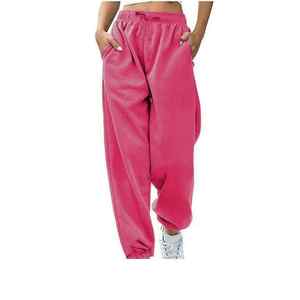 Nouveau style de pantalon cargo ample pour femme, style streetwear, taille basse avec cordon de serrage, pantalon décontracté pour femme, prix raisonnable - Product Image 2