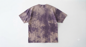 T-shirt Homme Oversize Délavé à l'Acide 100% Coton Col Rond Manches Courtes Streetwear avec Logo Client sur le Devant 180g Jersey Anti-Boulochage - Product Image 4