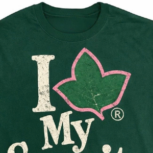 I Love <b>My</b> Sorority Green Women T Shirt Short Sleeve Graphic Printed Crew Neck Casual Soft Cotton Sisterhood Fashion Everyday - Product Image 5