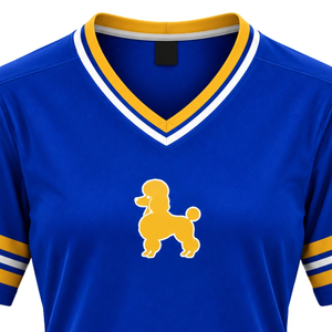 Camiseta de Hockey para Mujer Sigma Gamma Rho, Azul Rey, Diseño con Letras Griegas 1922, Cuello en V, Manga Corta, Ropa Deportiva de Sororidad - Product Image 6